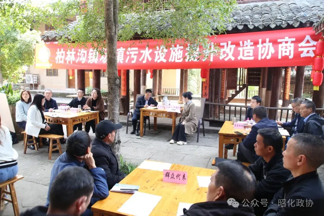 柏林沟镇场镇污水设施提升改造协商会议召开