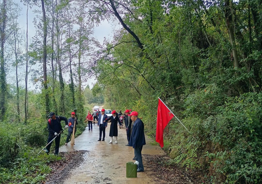 【我们的节日·清明】虎跳镇开展“我们的节日·清明”主题文明实践志愿服务活动