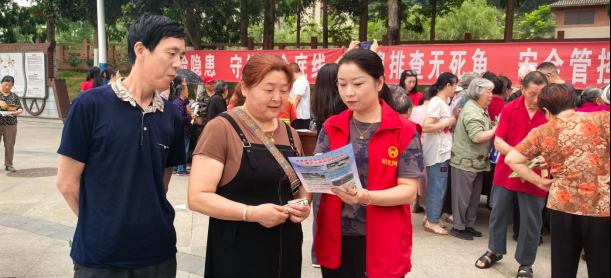 文明实践在行动｜元坝镇新时代文明实践所开展端午节前安全排查行动