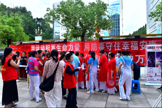 文明实践在行动｜元坝镇新时代文明实践所开展“6·26”国际禁毒日主题宣传活动