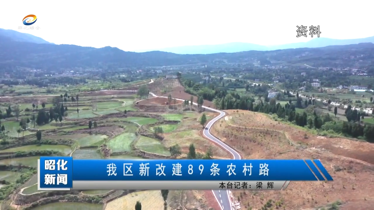 【昭化新闻】我区新改建89条农村路