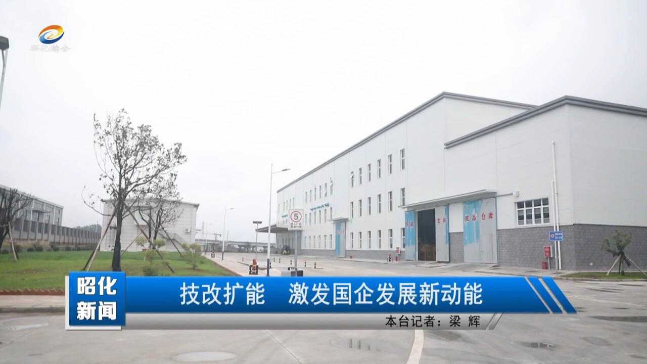 【昭化新闻】技改扩能 激发国企发展新动能
