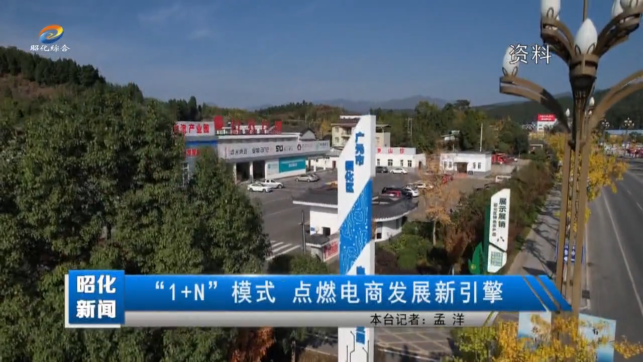 【昭化新闻】“1+N”模式 点燃电商发展新引擎