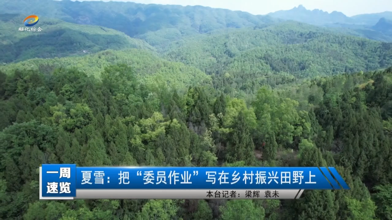 【政协委员风景线】夏雪：把“委员作业”写在乡村振兴田野上